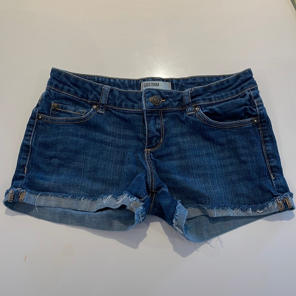 Garage GRG DNM Montreal jean shorts stretch size 5